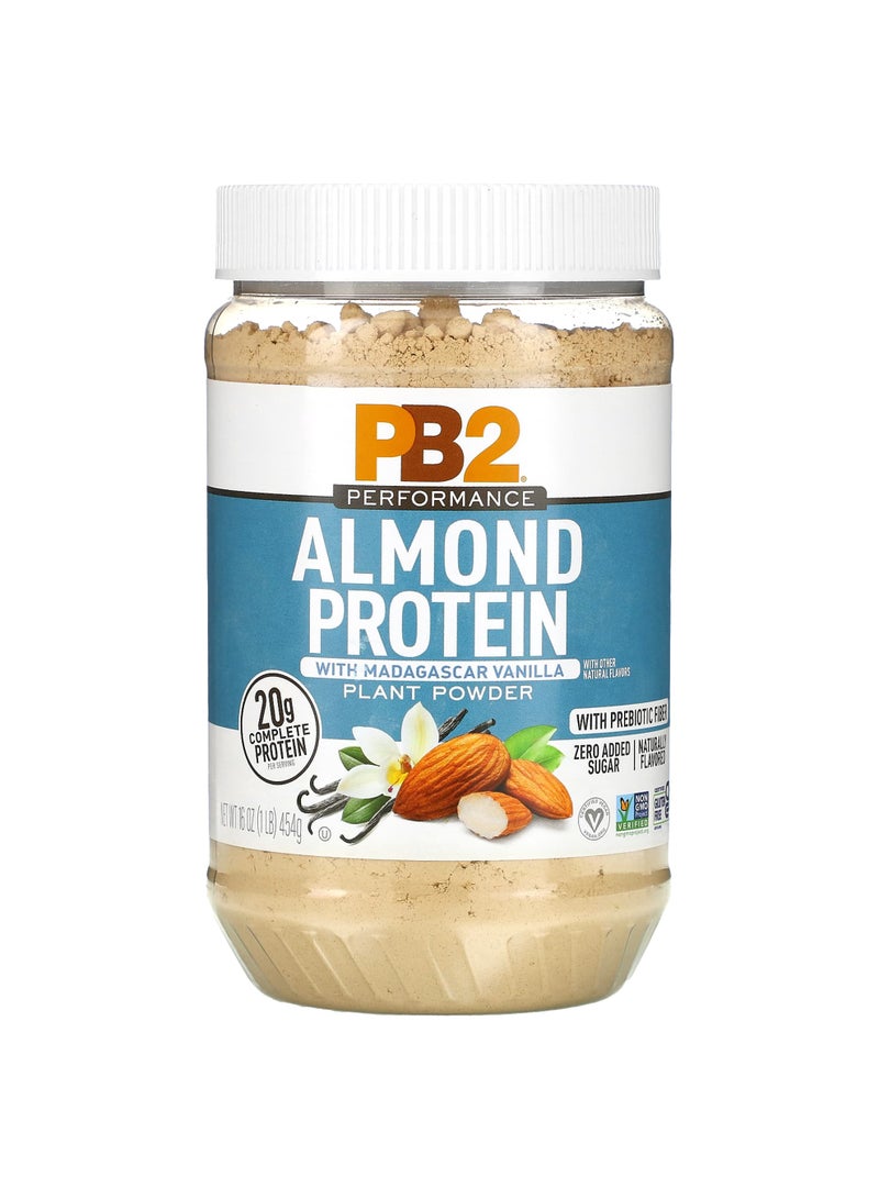 Almond Protein with Madagascar Vanilla, 16 oz (454 g)